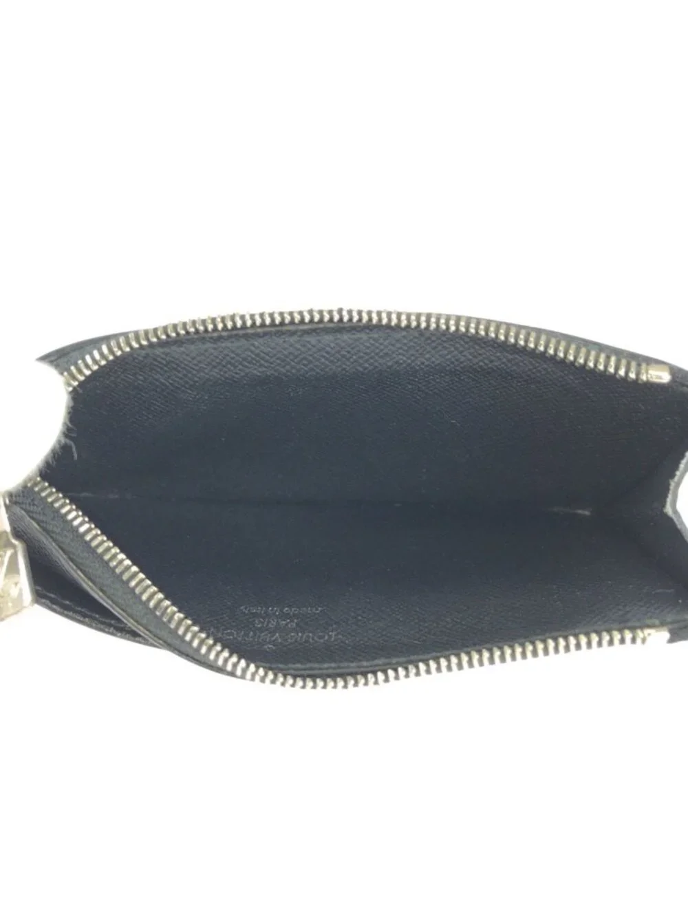 Louis Vuitton Monogram Eclipse Taiga Black Noir Card Case Coin
